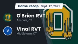 Recap: O'Brien RVT  vs. Vinal RVT  2021