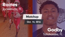 Matchup: Raines vs. Godby  2016