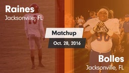 Matchup: Raines vs. Bolles  2016