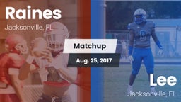 Matchup: Raines vs. Lee  2017