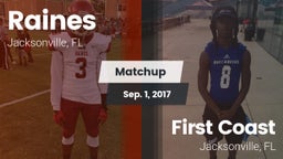 Matchup: Raines vs. First Coast  2017