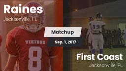 Matchup: Raines vs. First Coast  2017