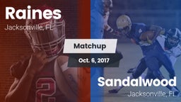 Matchup: Raines vs. Sandalwood  2017