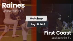 Matchup: Raines vs. First Coast  2018