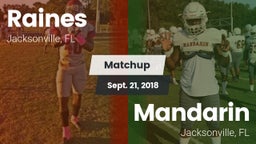 Matchup: Raines vs. Mandarin  2018