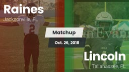 Matchup: Raines vs. Lincoln  2018