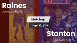 Matchup: Raines vs. Stanton  2019