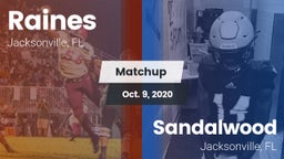 Matchup: Raines vs. Sandalwood  2020