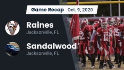 Recap: Raines  vs. Sandalwood  2020
