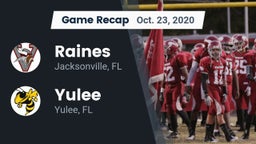 Recap: Raines  vs. Yulee  2020