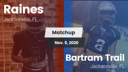 Matchup: Raines vs. Bartram Trail  2020