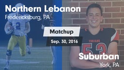 Matchup: Northern Lebanon vs. Suburban  2016