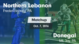 Matchup: Northern Lebanon vs. Donegal  2016