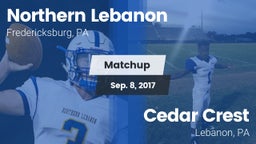 Matchup: Northern Lebanon vs. Cedar Crest  2017