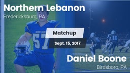 Matchup: Northern Lebanon vs. Daniel Boone  2017