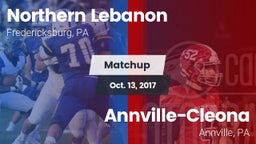 Matchup: Northern Lebanon vs. Annville-Cleona  2017