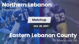 Matchup: Northern Lebanon vs. Eastern Lebanon County  2017