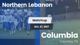 Matchup: Northern Lebanon vs. Columbia  2017