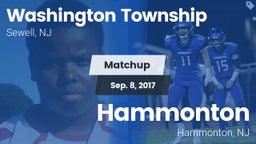 Matchup: Washington Township vs. Hammonton  2017