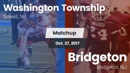 Matchup: Washington Township vs. Bridgeton  2017