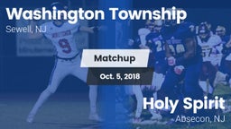 Matchup: Washington Township vs. Holy Spirit  2018