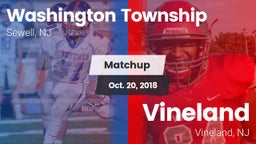 Matchup: Washington Township vs. Vineland  2018