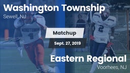Matchup: Washington Township vs. Eastern Regional  2019