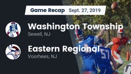 Recap: Washington Township  vs. Eastern Regional  2019