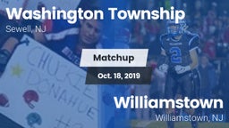 Matchup: Washington Township vs. Williamstown  2019