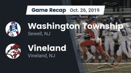 Recap: Washington Township  vs. Vineland  2019