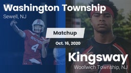 Matchup: Washington Township vs. Kingsway  2020