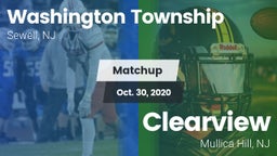 Matchup: Washington Township vs. Clearview  2020