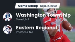 Recap: Washington Township  vs. Eastern Regional  2022