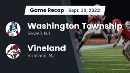 Recap: Washington Township  vs. Vineland  2022