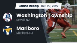 Recap: Washington Township  vs. Marlboro  2022