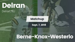 Matchup: Delran vs. Berne-Knox-Westerlo 2018