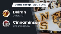 Recap: Delran  vs. Cinnaminson  2019