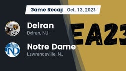 Recap: Delran  vs. Notre Dame  2023