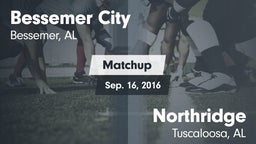 Matchup: Bessemer City vs. Northridge  2016