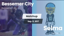 Matchup: Bessemer City vs. Selma  2017