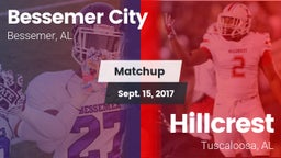 Matchup: Bessemer City vs. Hillcrest  2017