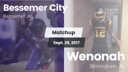 Matchup: Bessemer City vs. Wenonah  2017