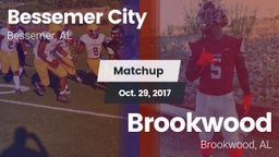 Matchup: Bessemer City vs. Brookwood  2017