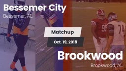Matchup: Bessemer City vs. Brookwood  2018