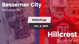 Matchup: Bessemer City vs. Hillcrest  2019