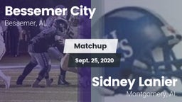 Matchup: Bessemer City vs. Sidney Lanier  2020