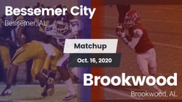 Matchup: Bessemer City vs. Brookwood  2020
