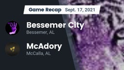 Recap: Bessemer City  vs. McAdory  2021