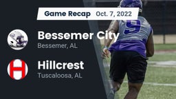 Recap: Bessemer City  vs. Hillcrest  2022