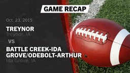 Recap: Treynor  vs. Battle Creek-Ida Grove/Odebolt-Arthur  2015